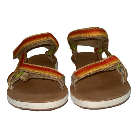 Teva Original Universal Orange Sandals - Picture 5 of 11
